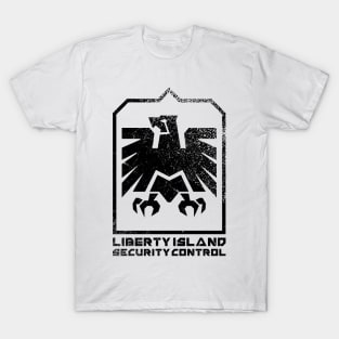 Liberty island security control T-Shirt